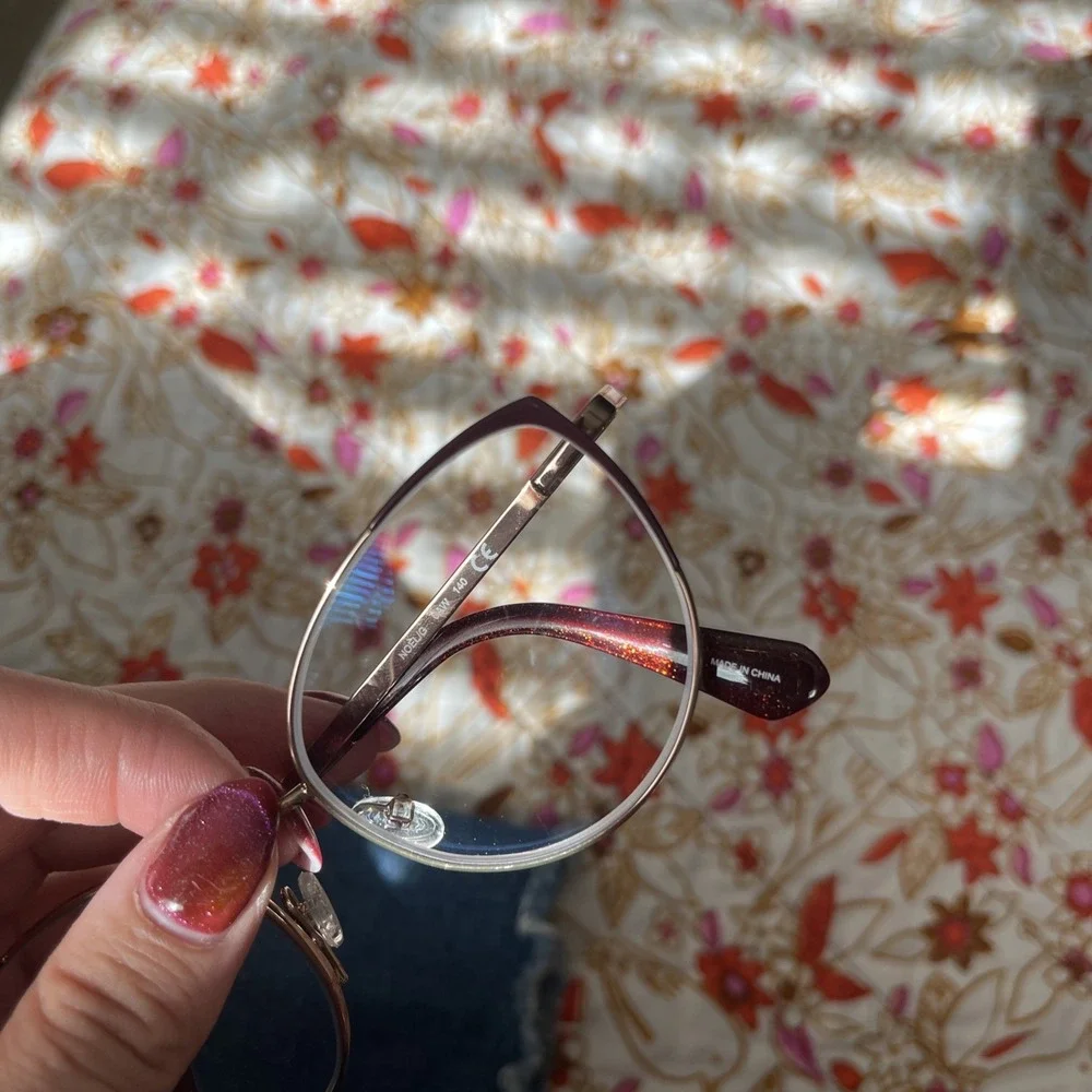 Kate Spade Women's Noel 52 mm Eyeglasses NOEL-G-0AW-140 52 17 32 Frames Only Red